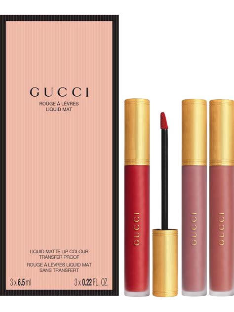 set gucci lipstick|gucci lipstick shades.